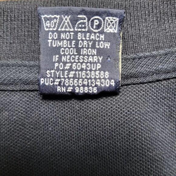 U.S. POLO ASSOCIATION Ladies Polo Shirt Size XL Black - Picture 8 of 9